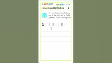 PERMUTATIONS AND COMBINATIONS