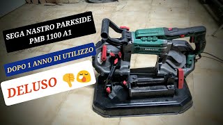 Sega A Nastro Parkside PMB 1100 B2 - Con Supporto, 1100W, Velocità Regolabile - Foto 9