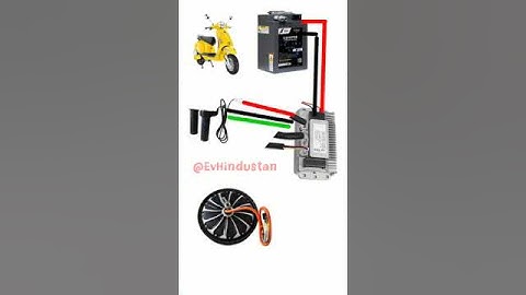 electric scooter wiring  fitting #viral #electric #electricscooter #secondhand