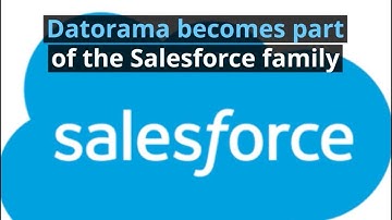 Datorama becomes part of the Salesforce family