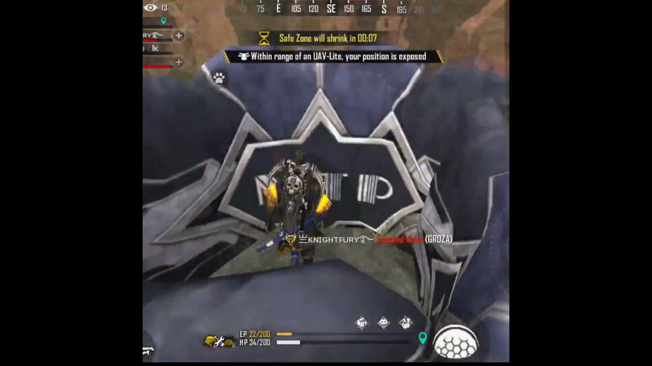 M79 become beast in lastzone of 1 vs 9 situation 😱 || Lastzone booyah free fire 🔥 