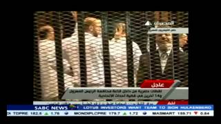 Morsi remains defiant in court, says he is still Egypt's president
