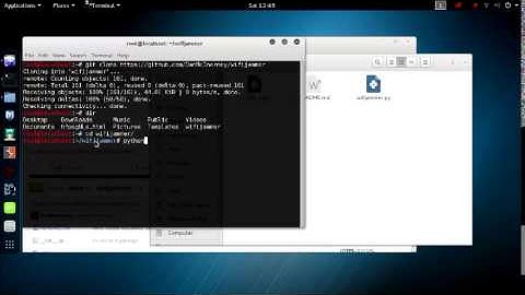 How-to Jam Wifi Network (Deauthentication) using Kali Linux