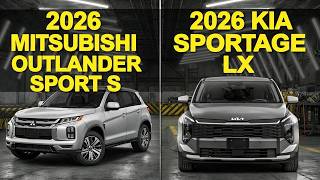 2026 Mitsubishi Outlander Sport S vs 2026 Kia Sportage LX