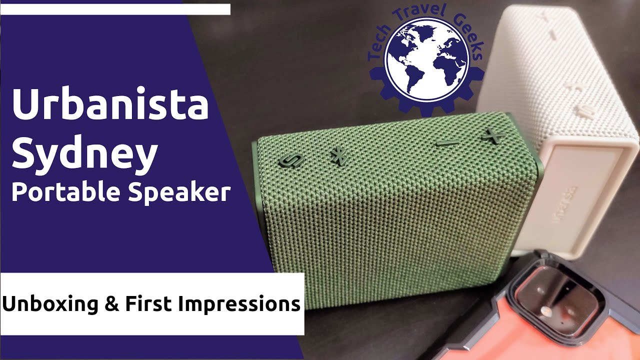 Urbanista Sydney - Unboxing & First Impressions - Water Resistant Bluetooth  Portable Speaker - YouTube