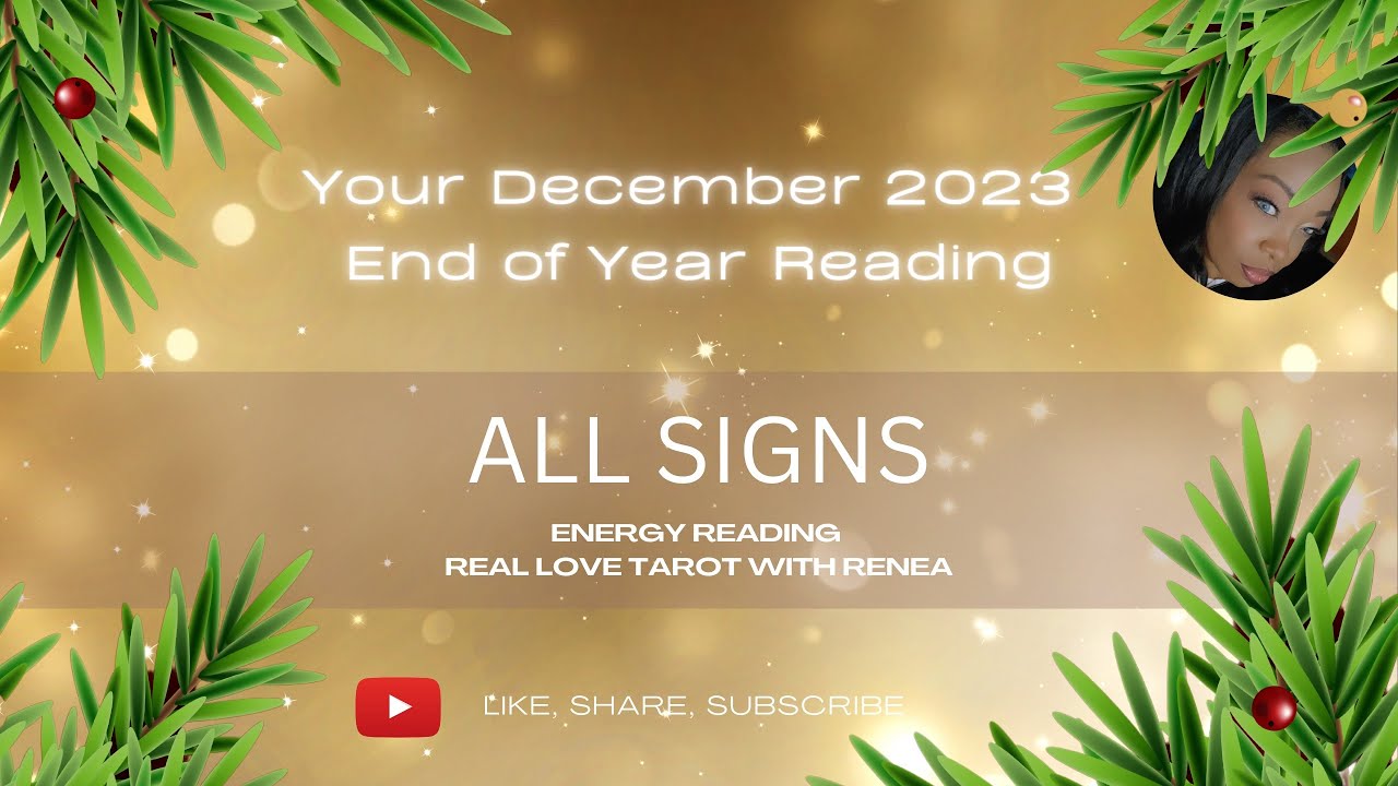 You’re ending 2023 with EVERYTHING you manifested! 😯😍🥹🙏🏾 ️🎄 allsigns YouTube