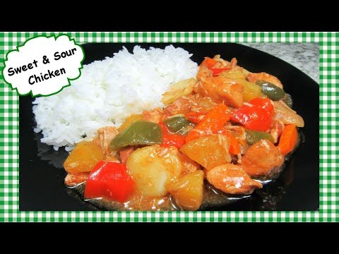 Slow Cooker Sweet and Sour Chicken ~ Crock Pot Chicken Recipe ~ Whip It Up Wednesday Collab!