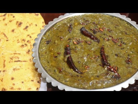 u.p.-style-dal-saag-recipe-|-मशहूर-दाल-साग-बनाने-का-आसान-तरीका