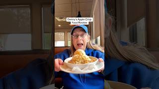 Denny’s Apple Crisp Food Review #dennys #restaurantreview #foodreviews