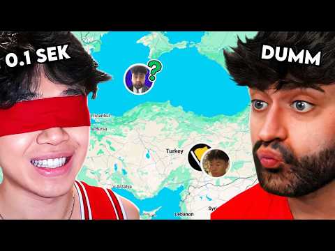 0.1 SECOND GEOGUESSR Challenge vs. Schmobin (EVEN WORSE THAN HUGO)