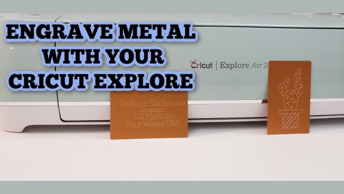 How To Engrave Metal With Cricut Maker 3 - Anika's DIY Life