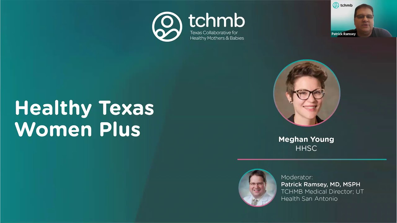 Healthy Texas Women Plus TCHMB Summit 2021 YouTube