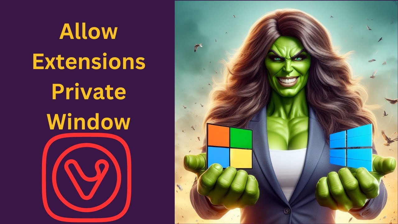 How to Allow Extensions in Private (Incognito) Window in Vivaldi on Windows 11 or 10 | GearUpWindows