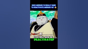Does Android 19 Really Dare to Deactivate Android 16? 🤯 #sparkingzero #crashout #knockout
