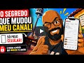 Eu quase Desisti: O SEGREDO que mudou meu canal