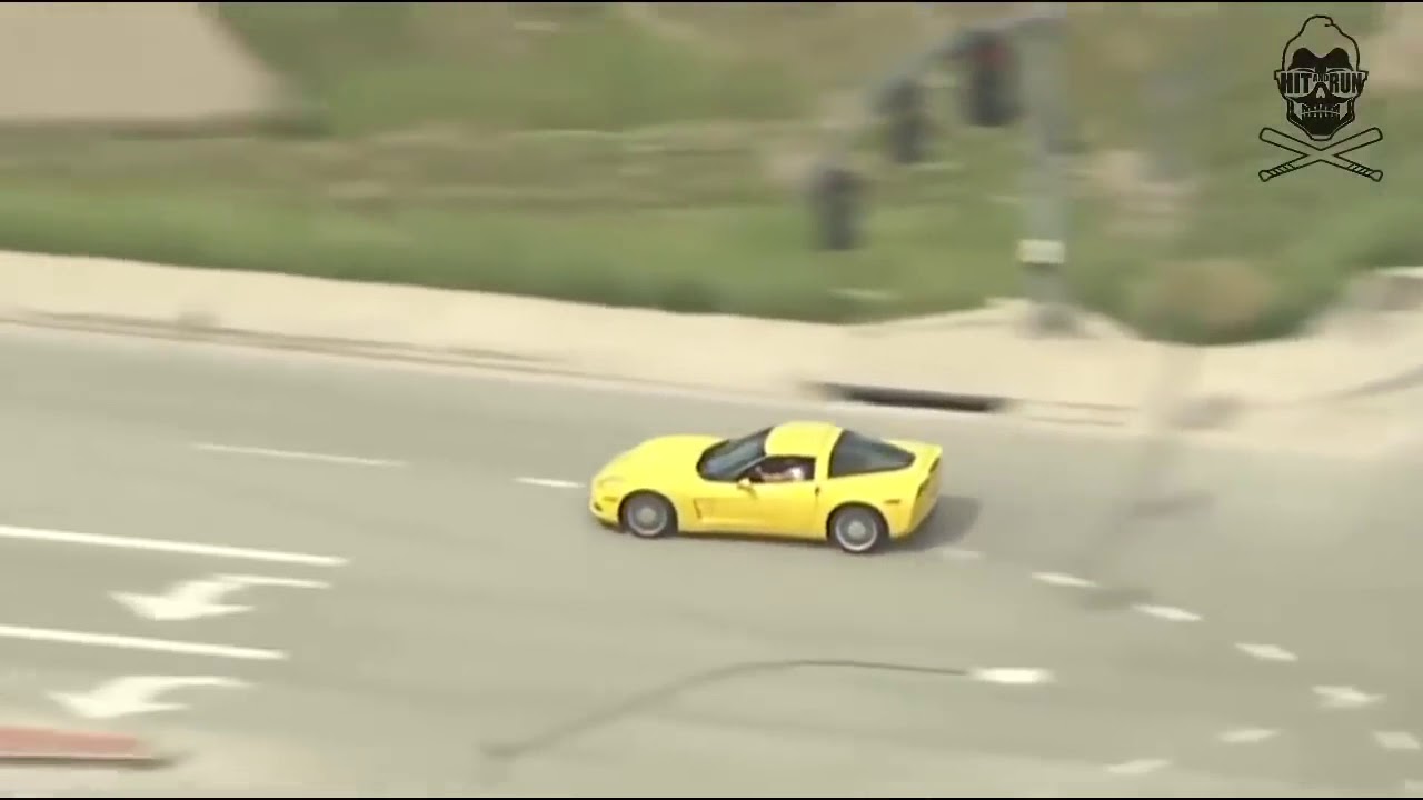 Police Chase Corvette Pursuit Ends in Hard Crash 2017 - YouTube