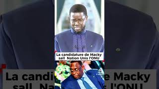 Diomaye sur macky sall #actualitesenegal #dakar #duo #infosn