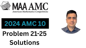 AMC 10 2024 Problem 21-25