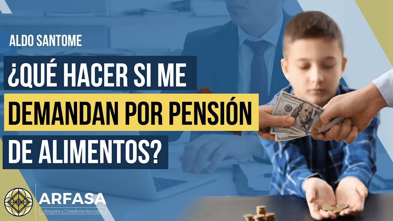 🔴PENSIÓN DE ALIMENTOS: ¿Qué hacer si me demandan? 🤔👨‍👩‍👧‍👦💰