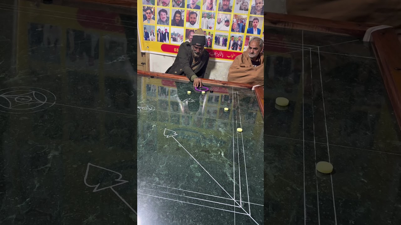 Lucky Carrom Shot 😱 | Missed Straight Shot Turns Into Back Pocket Pot! 