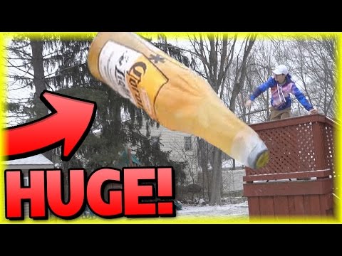 THE BIGGEST WATER BOTTLE FLIP CHALLENGE OF ALL TIME! (Trick Shots) - THE BIGGEST WATER BOTTLE FLIP CHALLENGE OF ALL TIME! (Trick Shots)