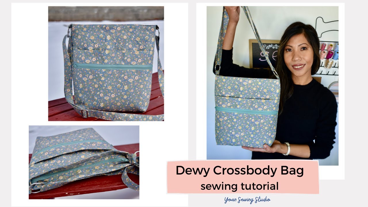 Clarendon Crossbody Wallet – with video tutorial and bonus belt bag pattern  – Hold It Right There