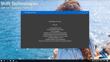 Shift Tech Controls Version 4 | .NET Framework | Winforms | Download link in description