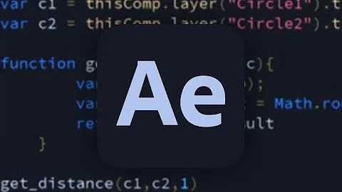 An introduction to programming in After Effects