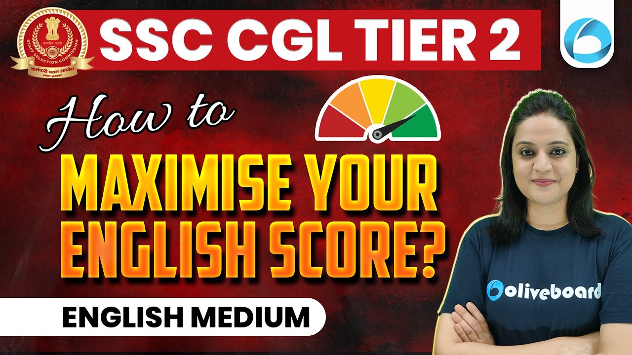 SSC CGL Tier 2 English Strategy | How to maximise English Score? | SSC ...