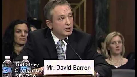 Sen. Ted Cruz Q&A with First Circuit Judge Nominee David Barron in Judiciary Committee