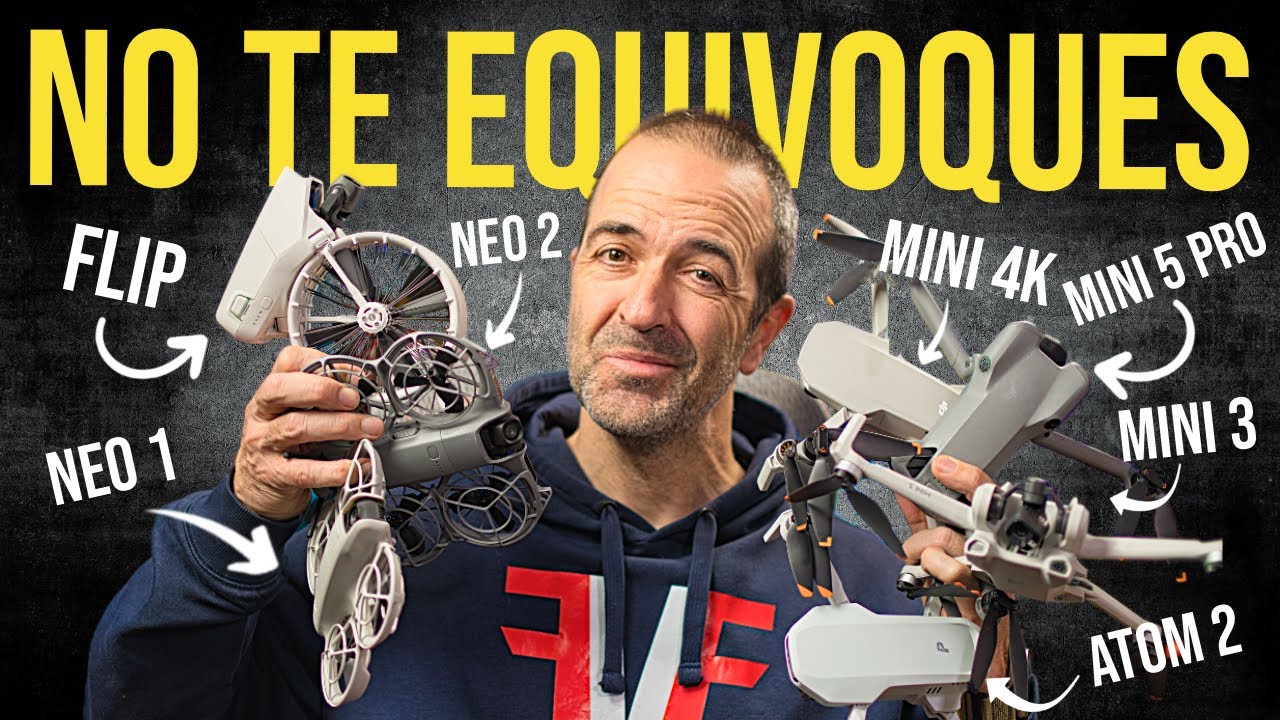 El DRON Mini que COMPRARÍA si EMPEZASE de CERO en 2026 | Guía de COMPRA PRINCIPIANTES
