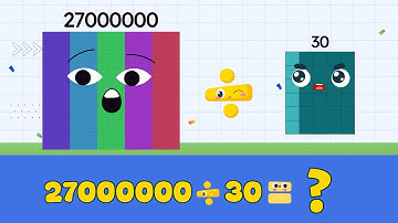 Numberblocks | Math Division Part 8 | Learn Division | DIVISION OF NUMBERBLOCKS | Division Numbers