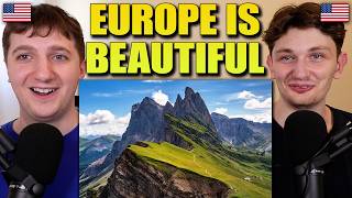 Americans React to Top 10 Places to Visit in Europe!