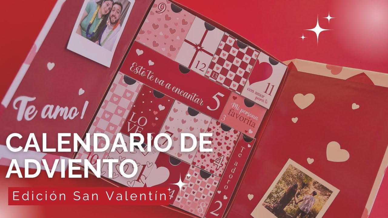 Calendario de adviento - Edición San Valentín / Armando paso a paso