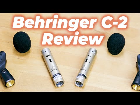Review: Behringer C-2 Pencil Stick Small Condenser Microphone with Hypercardioid Capsule Studio Pair