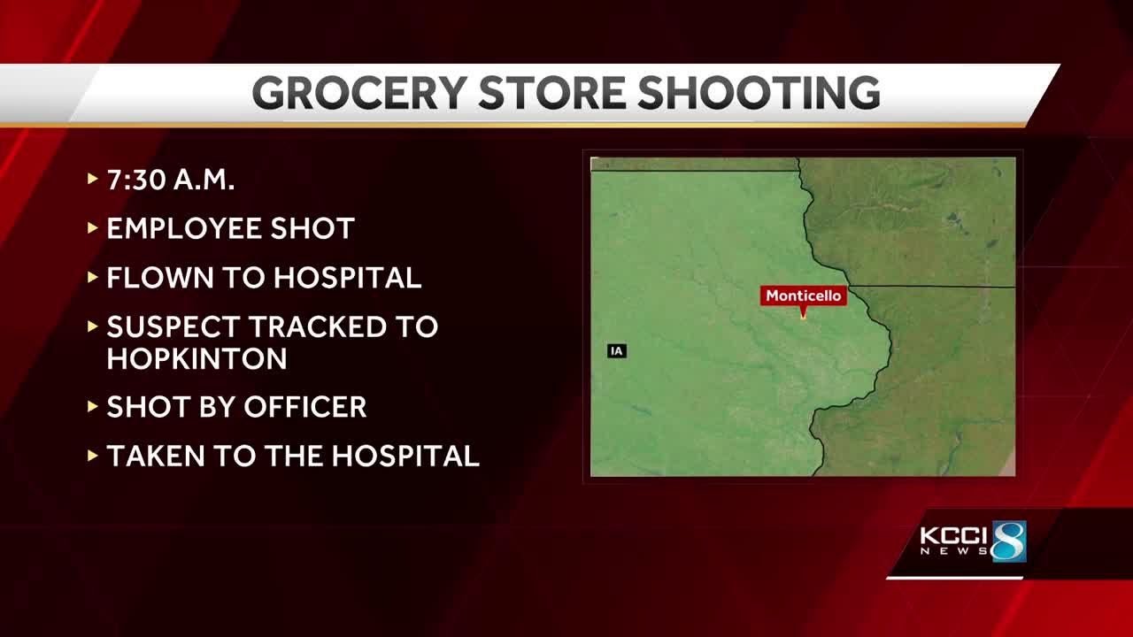 Suspect in custody after shooting Fareway employee in eastern Iowa