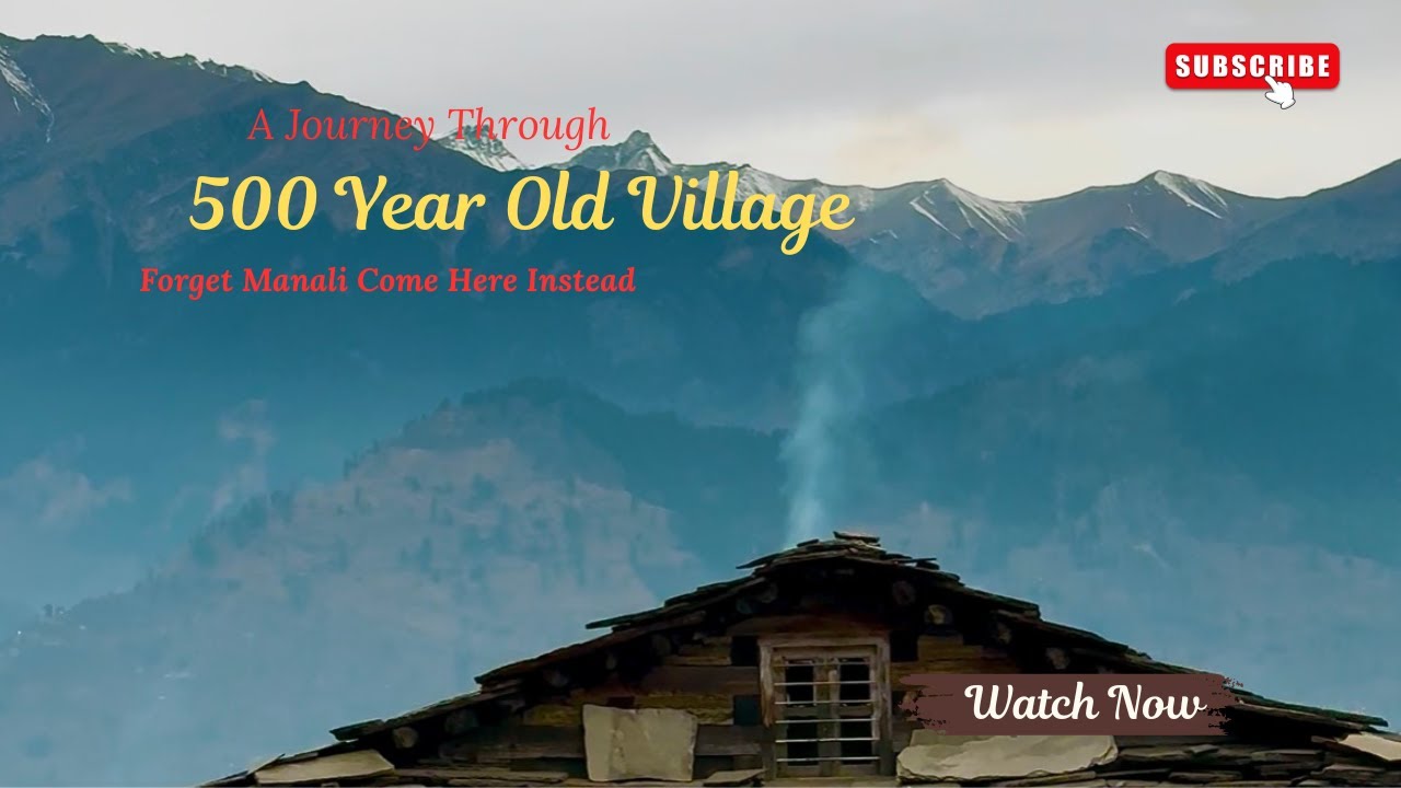 500 Year Old Ancient Village Rumsu | Peaceful Vibes, Drone Views & Mall Road Shopping | Family Vlog