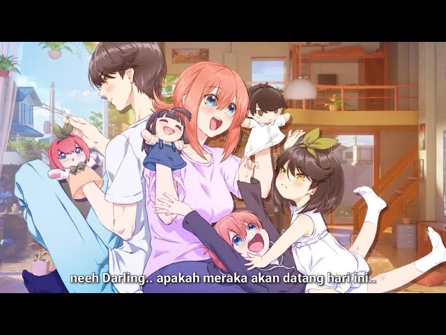 Tanggal rilis Gotoubun no Hanayome Movie 20 Mei 2022 .. 