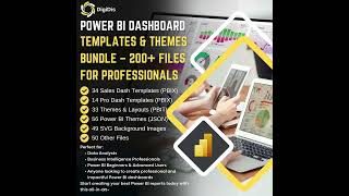 Power BI Dashboard Templates & Themes Bundle Design Like A Pro The Perfect Power Bi Logo That Stands Out Try It Today 5769855
