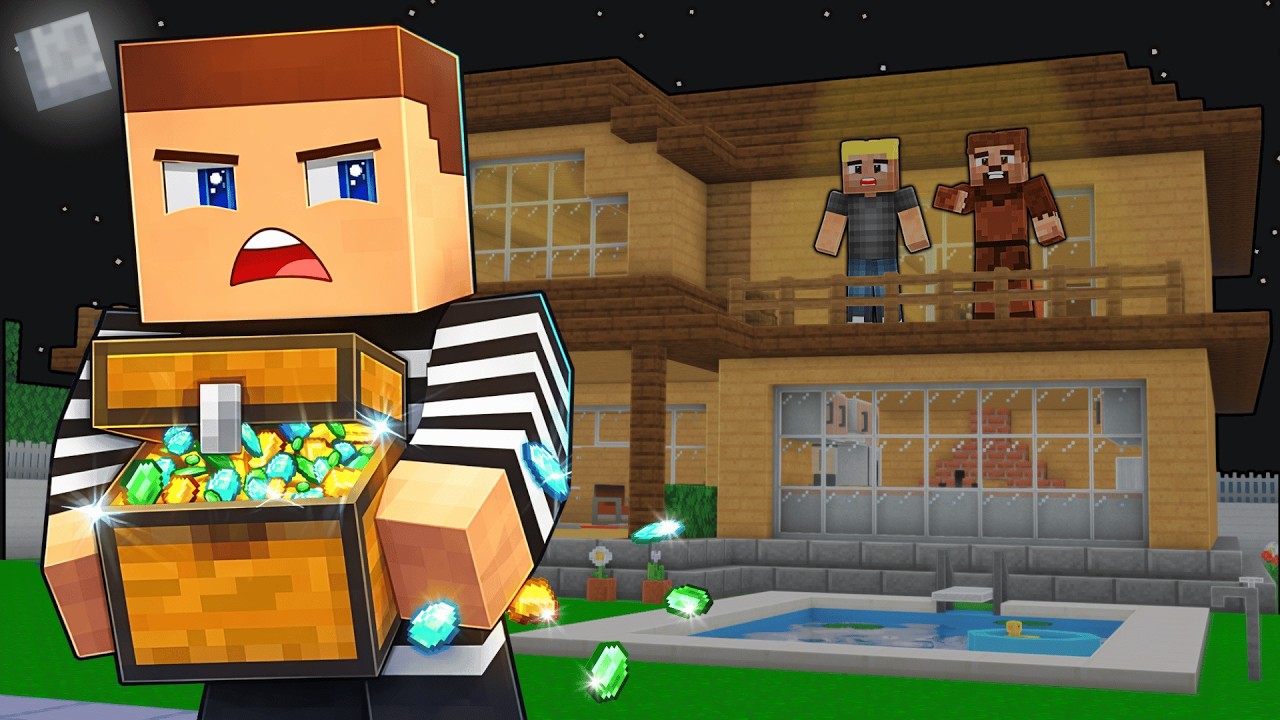 KEREM KOMİSER HIRSIZLIK YAPTI! - Minecraft