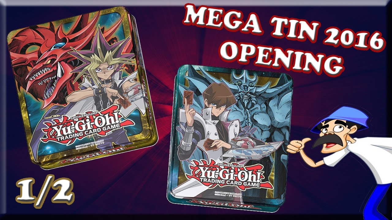 1/2 Mega Tin 2016 Kaiba e Yugi - The best Yugioh Opening - Pt/Br