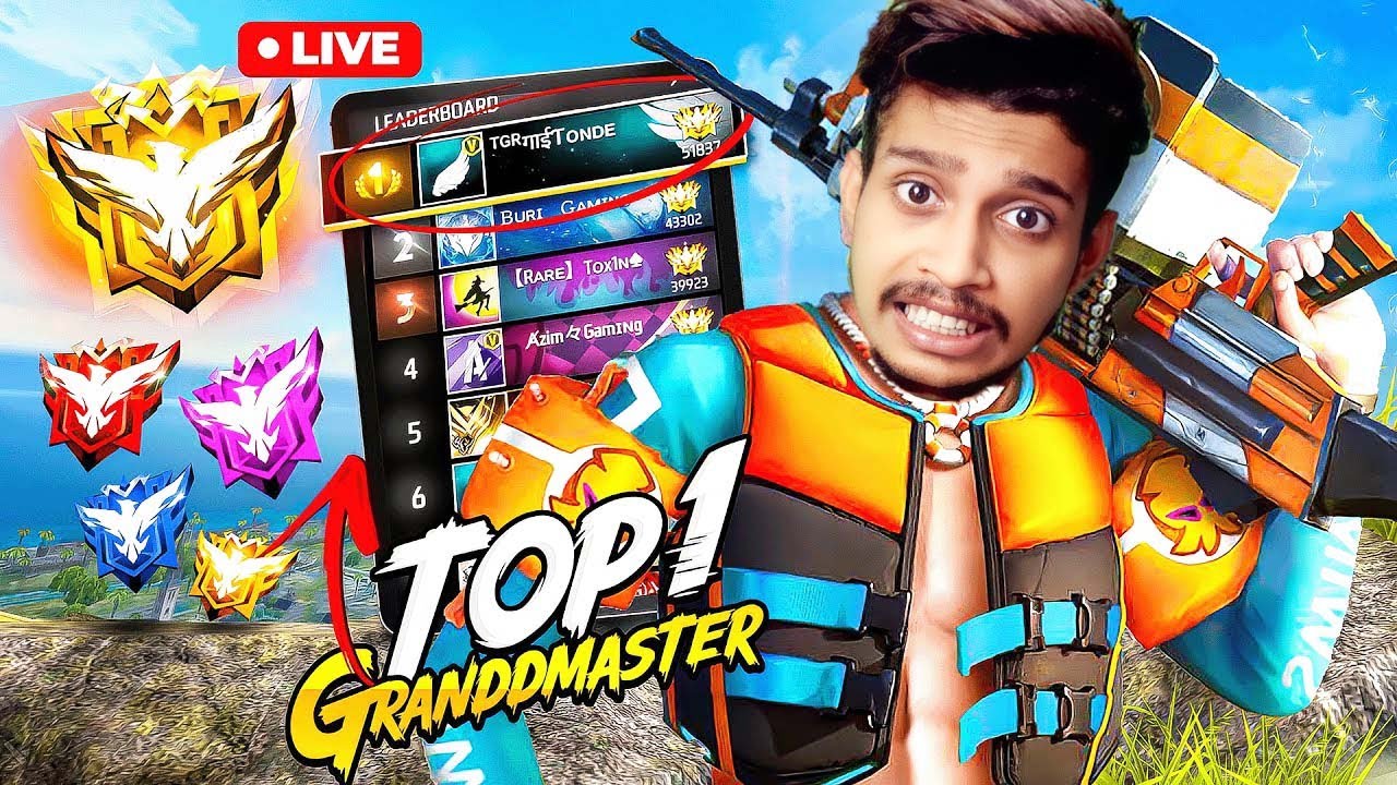 [ L I V E 🔴] NEW RANK 🎯 SESSION S40 🔥 PUSH TO TOP 1 GRANDMASTER 😎👽 # ...
