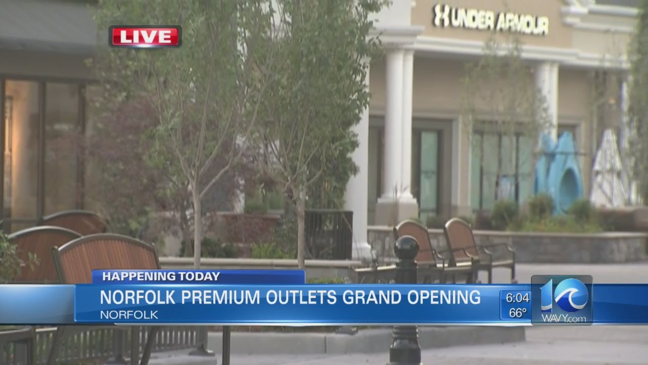 Norfolk Premium Outlets set for grand opening YouTube