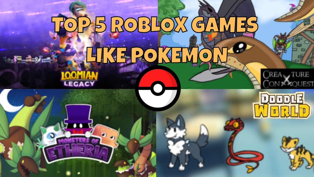 5 best Roblox games like Pokémon