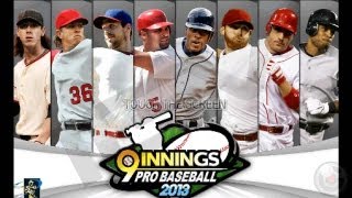 9 Innings: 2013 Pro Baseball -  iPhone Gameplay Video screenshot 2