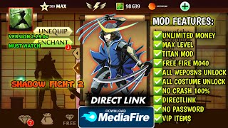 shadow fight 2 mod apk max level 52 unlimited money latest version media fire - 2023 apk V2.29.0 AMG screenshot 2