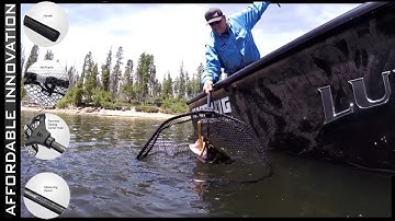 Can Your Fishing Net Do All THIS!? NEW KastKing MadBite Folding Net (Patent Pending)