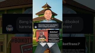 Download Lagu Trans7 diboikot karena nyinggung pondok pesantren? #shorts MP3 Download Lagu Trans7 diboikot karena nyinggung pondok pesantren? #shorts MP3