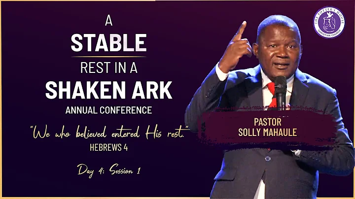 A Stable Rest In A Shaken Ark Conference (Ps Solly...