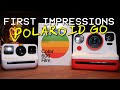 first impressions of the Polaroid Go (also some Polaroid 600 round frame stuff too)